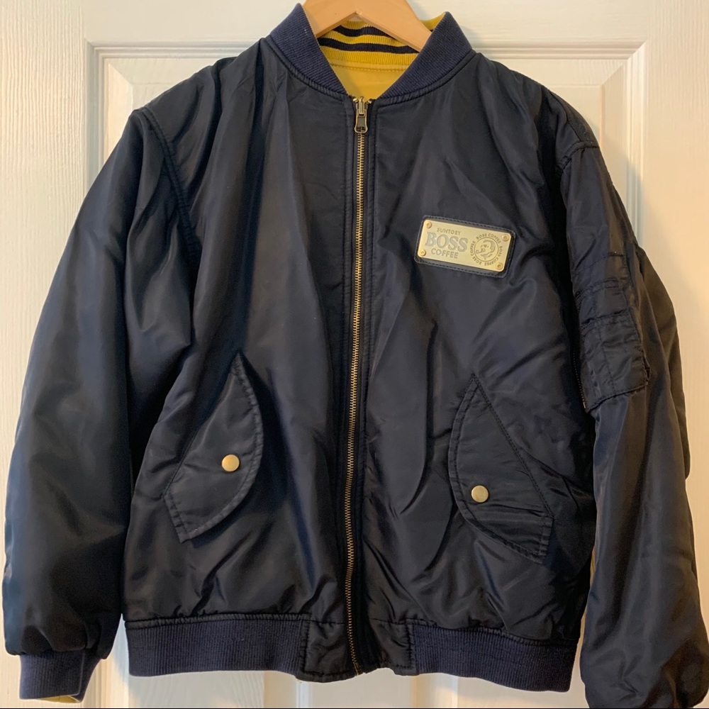 Reversible bomber jacket - Picture 3 of 8